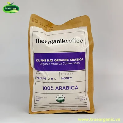 Cà phê hạt organic Arabica Organic Arabica Coffee Bean 100% Arabica