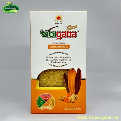 Gạo mầm vibigaba nghệ – 1kg