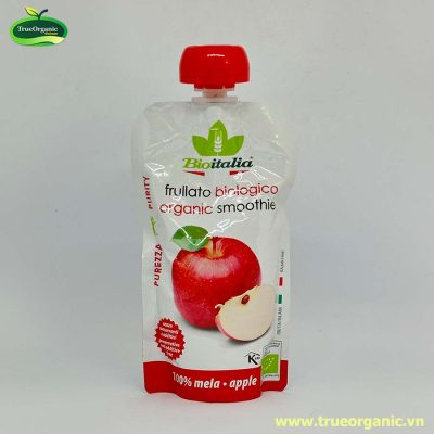 Hỗn hợp nước ép táo hữu cơ Bioitalia 120g