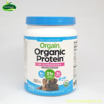 Orgain Organic Protein Socola 50 Superfoods 510g
