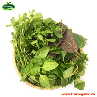 Rau thơm đủ loại hữu cơ 150g