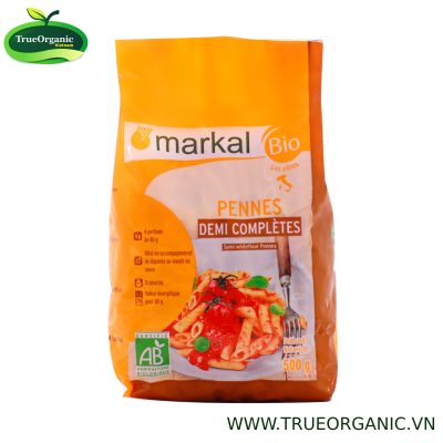 MÌ ỐNG PENNE LỨT HỮU CƠ MARKAL 500G